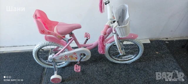 Детски велосипед 16цола цола Принцес Ново Промо номер 789, снимка 1