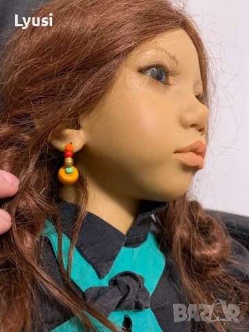 Голяма Annette Himstedt “ Madina” кукла, снимка 4 - Колекции - 53157718