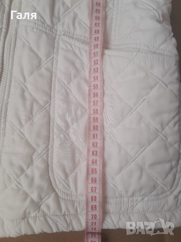 Дамско бяло яке размер S, снимка 5 - Якета - 51920539