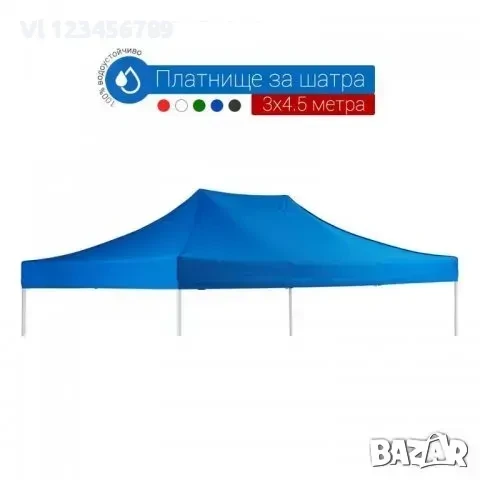 Резервно покривало за Шатра 3Х3; 3Х4,5; 3Х6 М, снимка 2 - Палатки - 50817056