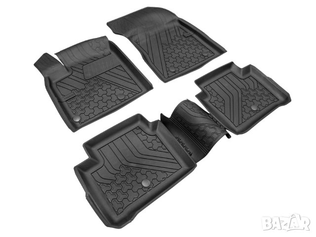 Гумени стелки за автомобил кола 4D за  НИСАН КАШКАЙ PREMIUM 2021+, снимка 2 - Аксесоари и консумативи - 43185613