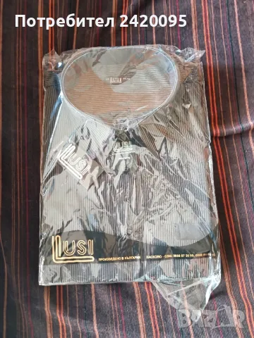 мъжка риза Луси  с дълъг ръкав-30, снимка 3 - Ризи - 48604782