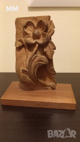 Дърворезба цвете
