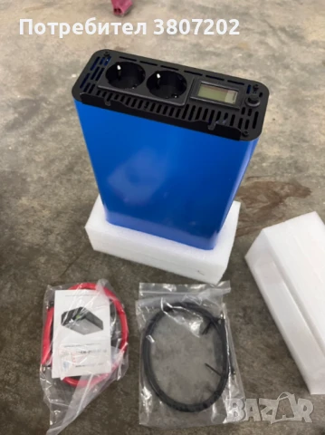 Инвертор чиста синусоида с LCD екран 5000W DC 12/24v към AC220v-50Hz, снимка 9 - Друга електроника - 50635443
