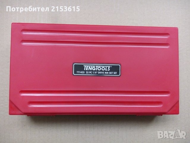 TENG TOOLS гидория 1/4 35части камъни комплект 1/4", снимка 4 - Куфари с инструменти - 27618600