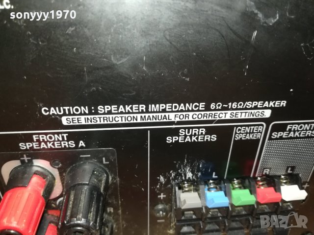 ONKYO TX-SR308 AV RECEIVER 1501221955, снимка 15 - Ресийвъри, усилватели, смесителни пултове - 35447862