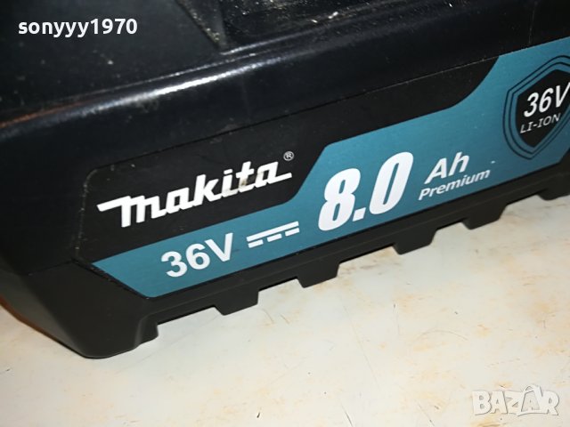 makita 36v battery pack x2 li-ion 0301231648, снимка 4 - Други инструменти - 39176052