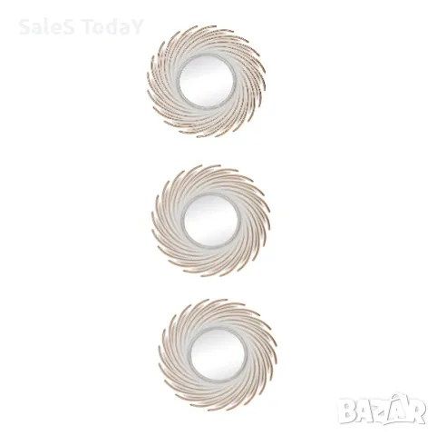 Огледала в комплект, Декоративни огледала, 25см - 3 бр.