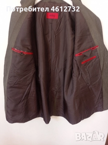 Мъжки сако Hugo Boss, снимка 3 - Сака - 52247396