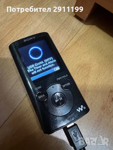 MP3 плеър Sony Walkman, изтощена батерия, снимка 4 - MP3 и MP4 плеъри - 49038704