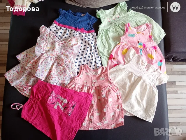 Лот рокли за бебе момиче 80размер