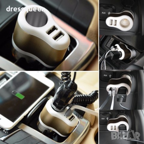 1981 Двоен USB разклонител за кола, снимка 3 - Други - 37284756