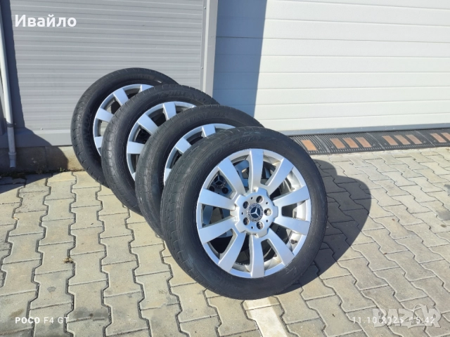 Джанти 19" спорт пакет с летни гуми за Mercedes GLK