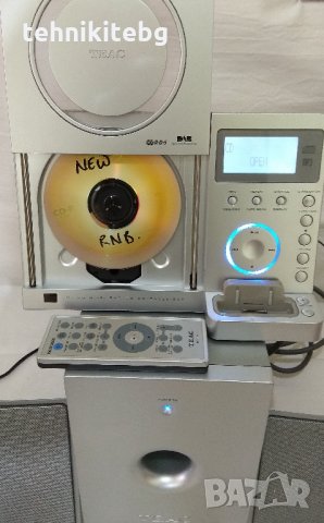 ⭐⭐⭐ █▬█ █ ▀█▀ ⭐⭐⭐ TEAC MC-DX200iDAB - 2.1 система с активен субуфер, CD/MP3 плеър, DAB/FM/RDS, iPod, снимка 5 - Аудиосистеми - 26549756