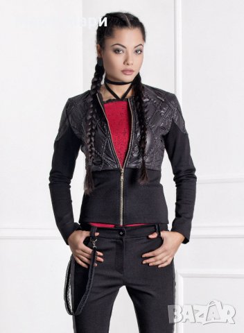 Блуза с дантела, лодка деколте, снимка 3 - Блузи с дълъг ръкав и пуловери - 35578542