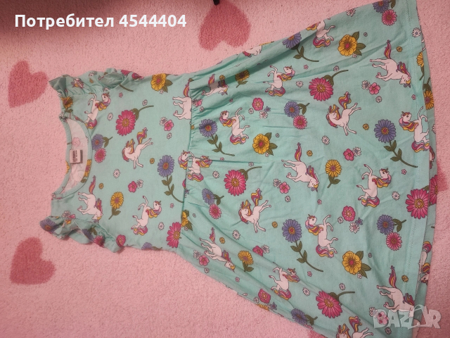 Детска памучна рокля LC Waikiki 