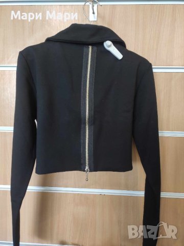  Къс блейзър нестандартен цип на гърба, снимка 6 - Сака - 43738850