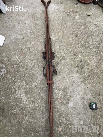 дървени стари ски , кънки.., снимка 8 - Антикварни и старинни предмети - 40104690