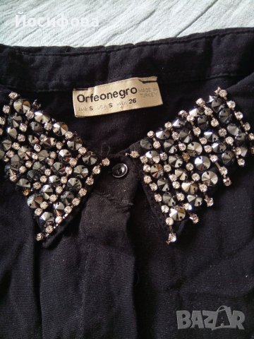 момичешка/дамска елегантна риза Orfeonegro, снимка 2 - Ризи - 38305894