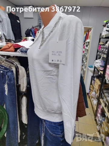 Дамска блуза ангора и Кашмир , снимка 8 - Блузи с дълъг ръкав и пуловери - 52563986