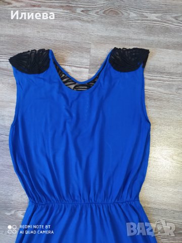 Синя рокля, снимка 7 - Рокли - 32505301