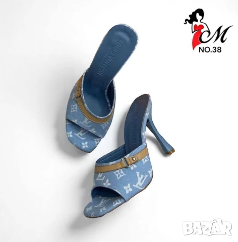 чехли на ток gucci louis vuitton , снимка 4 - Чехли - 51089357