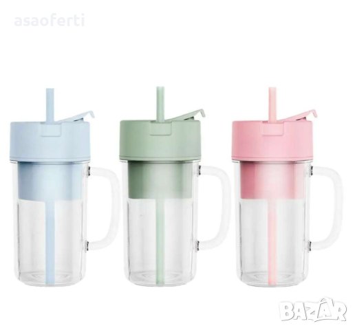 Преносим безжичен мини блендер, снимка 4 - Кухненски роботи - 43208720