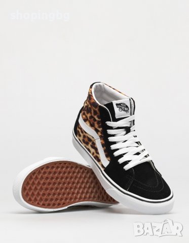 Дамски кецове Vans sk8 hi leopard -5%, снимка 5 - Кецове - 40192607