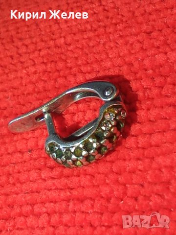 JENAVI - СРЕБЪРНА МАРКОВА БУТИКОВА ОБЕЦА СРЕБРО 925 ПРОБА 25936, снимка 2 - Обеци - 35777336