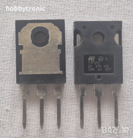 TIP142 NPN, TIP147 PNP 100V, 10A, 125W мощни дарлингтон транзистори , снимка 2 - Друга електроника - 50495464