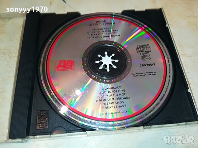 ⭐️AC/DC FLICK OF THE SWITCH CD 0210221632, снимка 1 - CD дискове - 38192608
