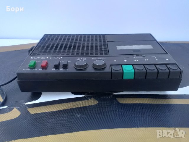 SONETT 77  RFT Касетофон, снимка 4 - Радиокасетофони, транзистори - 32328311