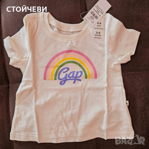 Бебешка тениска GAP , снимка 3 - Бебешки блузки - 51566233