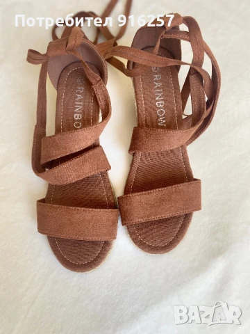 Кафеви сандали 41 номер