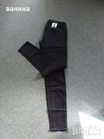 Оригинални TRU TRUSSARDI елегантни тъмно сини панталони Мр-р