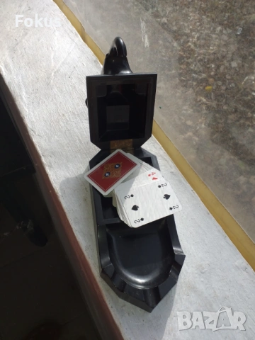 Пепелник от бакелит Gummon глава на слон + карти бонус, снимка 4 - Антикварни и старинни предмети - 53448880