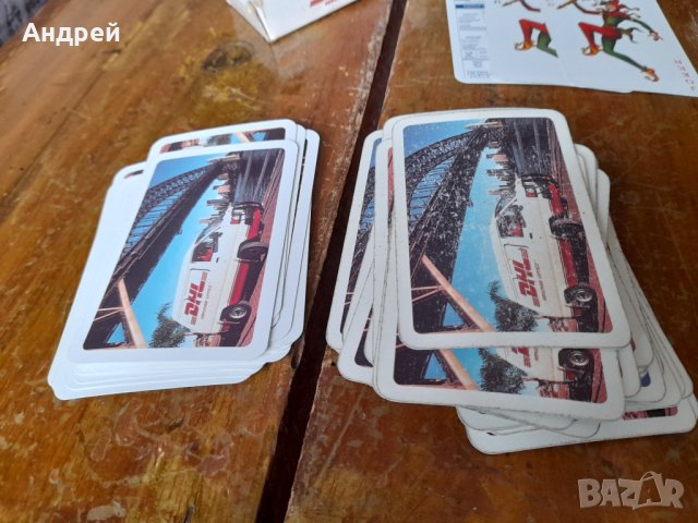 Стари карти за игра DHL, снимка 5 - Други ценни предмети - 43352703