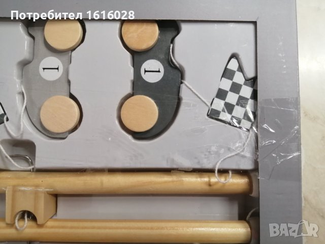 Промоция! Детска дървена въртележка с колички и знаменца., снимка 7 - Други - 43009649