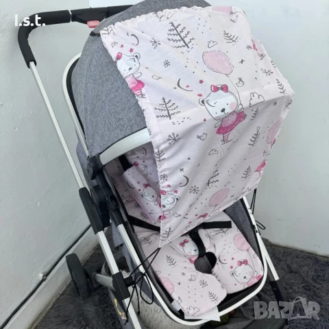 тента за бебешка количка, снимка 3 - Детски колички - 51357957