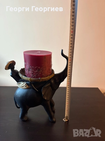 Прекрасна статуетка слон , снимка 7 - Статуетки - 52405065