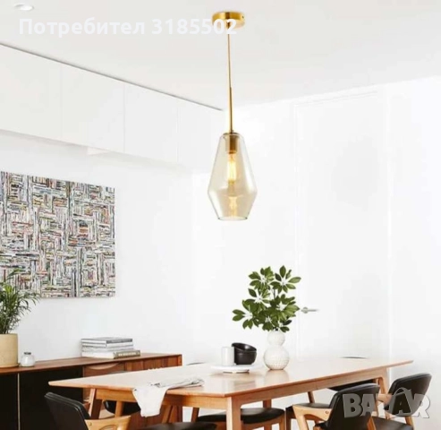 Пендел Vase, D17, E27   свеж уют, снимка 5 - Лампи за таван - 51456418