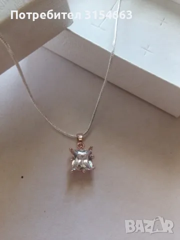 Колие с кристали , снимка 6 - Колиета, медальони, синджири - 49497700