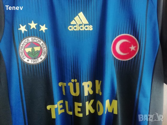 Fenerbahce Adidas рядка фланелка тениска Фенербахче 2012/2013, снимка 2 - Тениски - 37225160