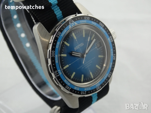 ВОСТОК АМФИБИЯ АВТОМАТИЧЕН- "Турист" ref: 14054Б, снимка 7 - Мъжки - 52943091