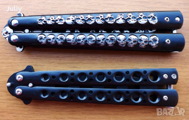 Сгъваем нож тип - пеперуда , снимка 2 - Ножове - 37403629