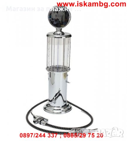 ДИСПЕНСЪР ЗА НАПИТКИ - РЕТРО БЕНЗИНОВА КОЛОНКА, снимка 8 - Други - 26799982