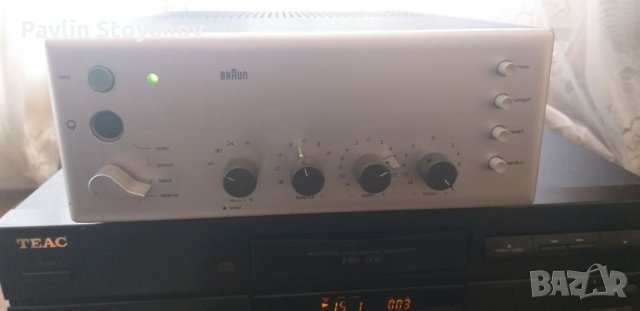 Усилвател Braun CSV-300 от 1970, снимка 2 - Ресийвъри, усилватели, смесителни пултове - 33537264
