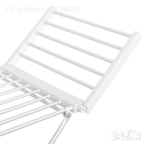 Електрическа сгъваема сушилня за дрехи с отопляеми пръчки SmartDry Fold 220, снимка 3 - Сушилни - 53128952