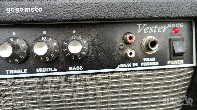 Кубе за китара, 🎸, усилвател VESTER GX15G, снимка 8 - Ресийвъри, усилватели, смесителни пултове - 51880995