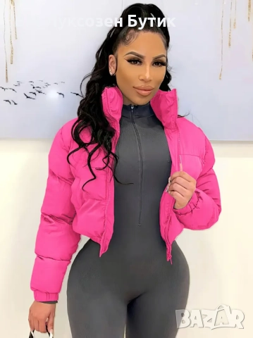 🍂❄️ Късо Дамско Яке за Есен/Зима ❄️🍂